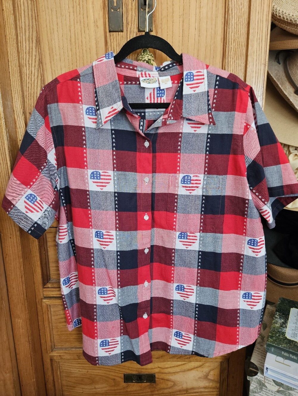 1980s Collections Etc Brand Patriotic 🇺🇸 Top - XL